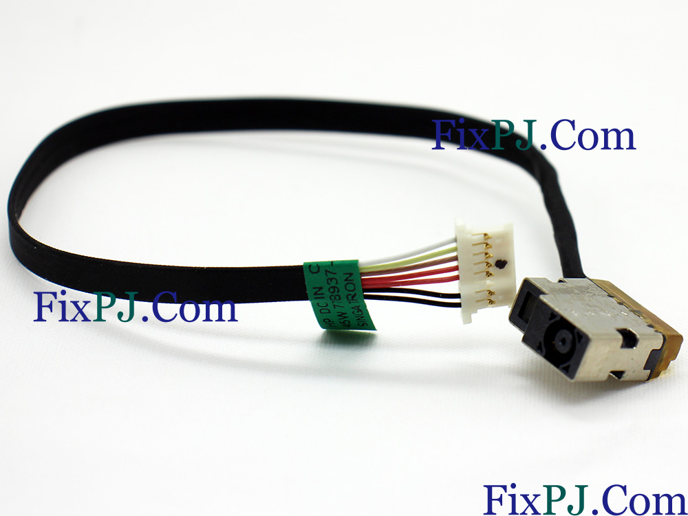 (image for) 787262-001 HP Envy 13-J000 X2 Power Jack DC IN Cable DC-IN Connector Charging Port 778937-SD1 778937-TD1