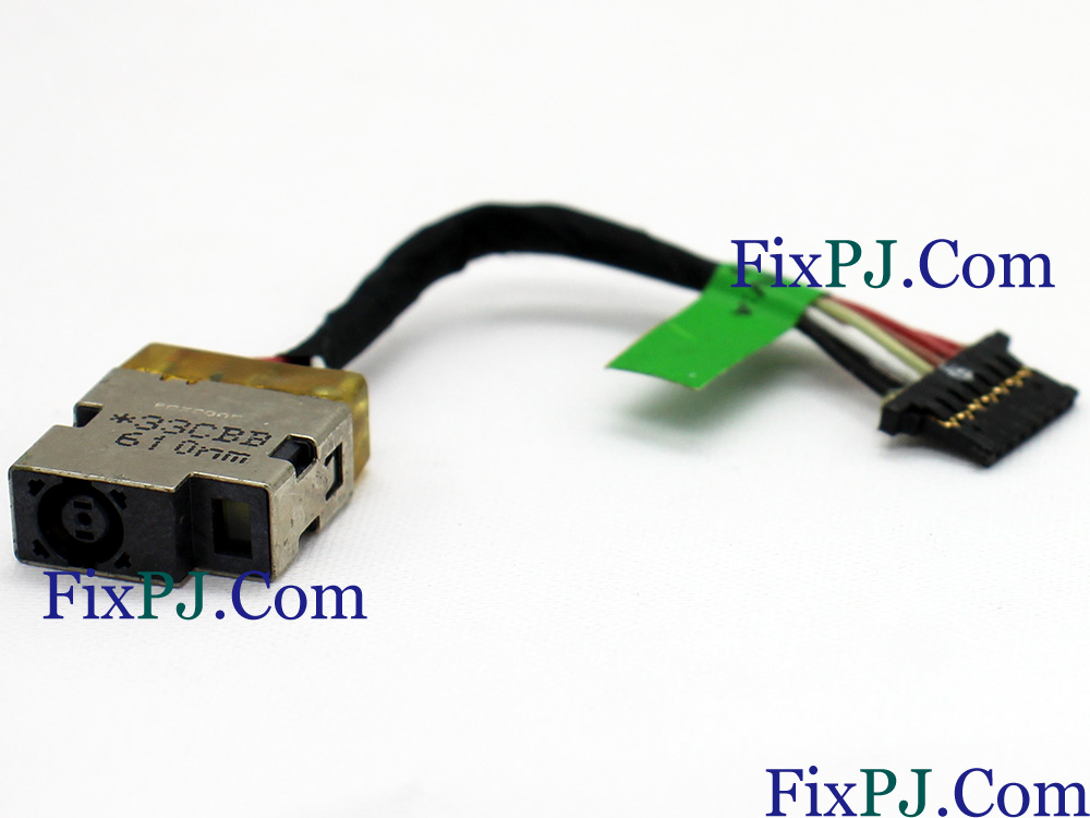 (image for) 738320-FD1 738320-SD1 HP Power Jack DC IN Cable DC-IN Connector Charging Port