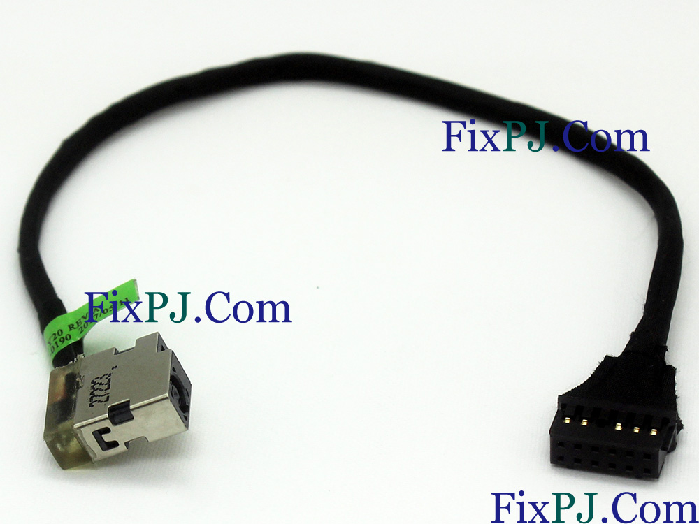 (image for) HP DC IN CABLE 200W 931442-F20 931442-S20 931442-Y20 CBL00816-0190 Power Jack DC-IN Connector Charging Port