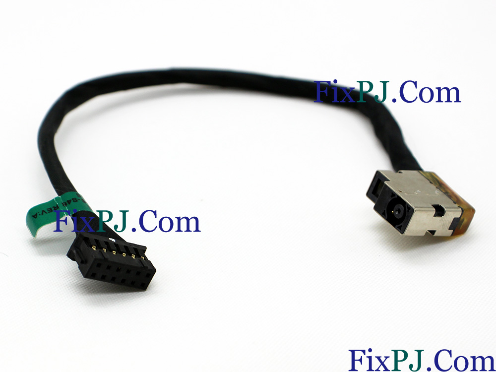 (image for) L57333-001 HP OMEN 15-DH Power Jack DC IN Cable DC-IN Connector Charging Port L52816-F46 L52816-S46 L52816-T46 L52816-Y46