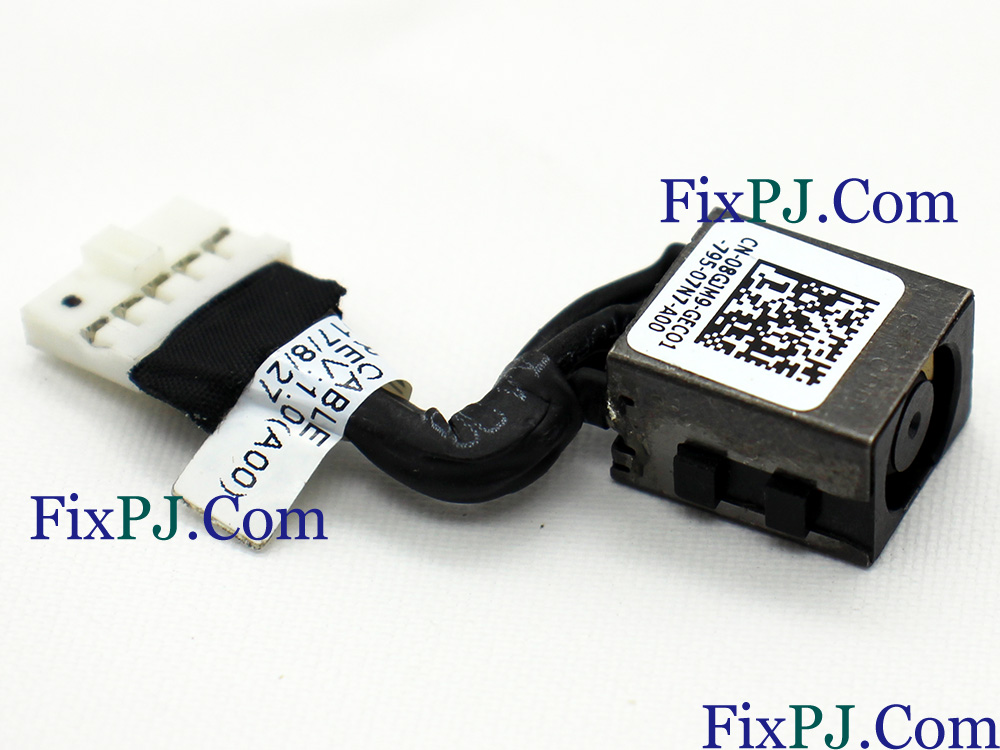 (image for) Dell Latitude 14 7480 7490 P73G Power Jack DC IN Cable DC-IN Charging Port Connector 8GJM9 08GJM9 CAZ20 DC30100Z400