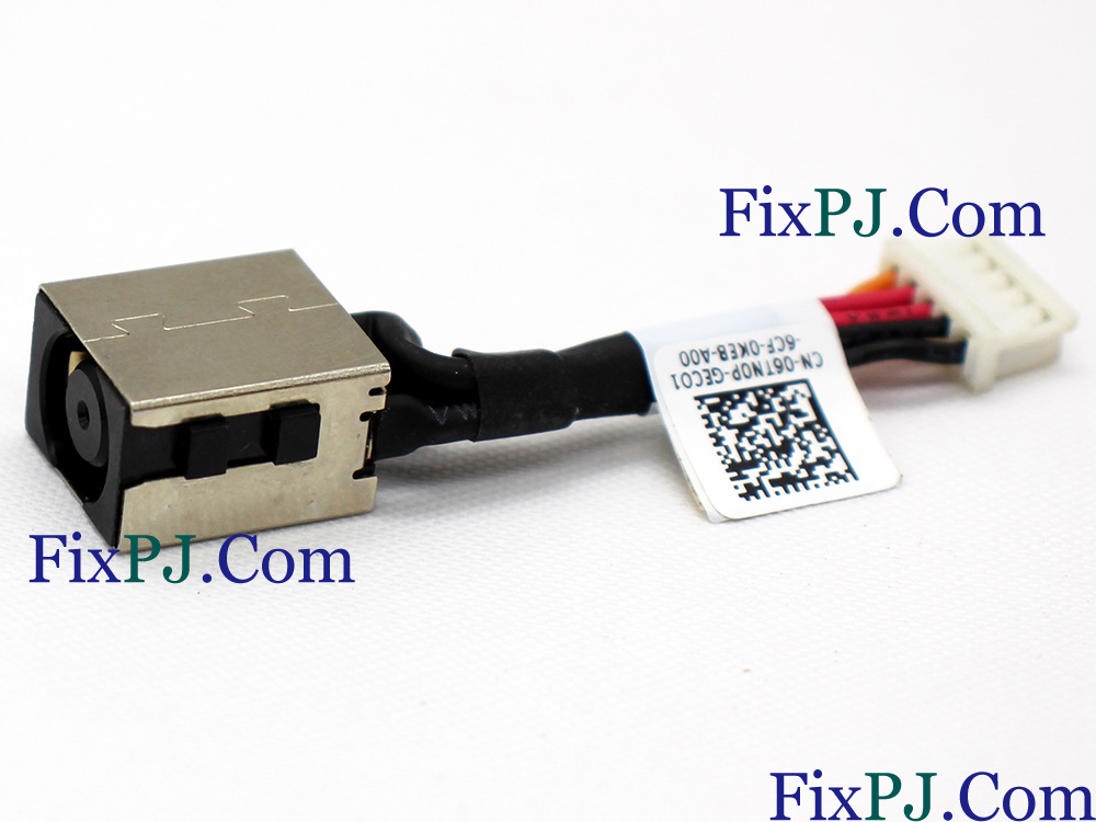 (image for) Dell Latitude 12 5280 5288 5290 P27S Power Jack DC IN Cable DC-IN Charging Port Connector 06TN0P CDM60 DC30100Z800 DC30100ZO00