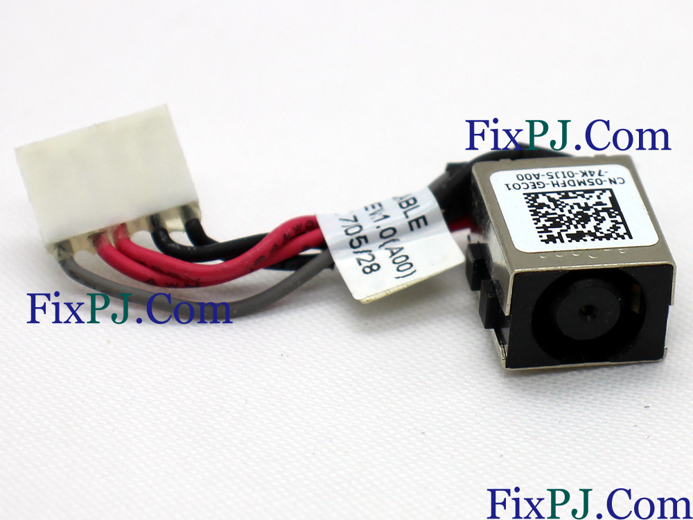 (image for) Dell Latitude 5480 5488 5490 5491 5495 P72G Power Jack DC IN Cable DC-IN Charging Port Connector 5MDFH 05MDFH CDM70 DC30100ZD00