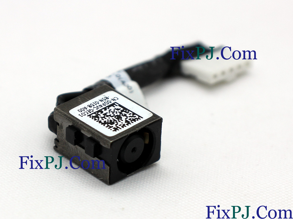 (image for) Dell Latitude 7280 7380 P28S Power Jack DC IN Cable DC-IN Charging Port Connector DP4VC 0DP4VC CAZ10 DC30100Z300