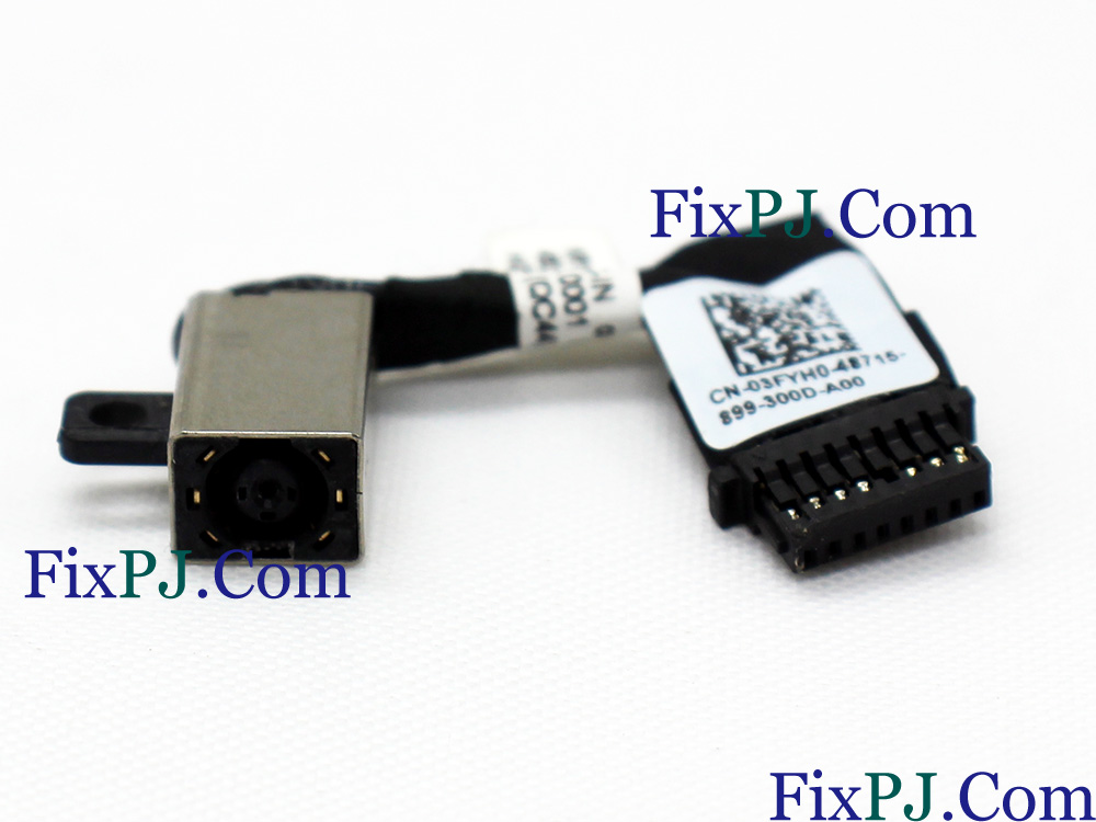 (image for) Dell Inspiron 7370 7380 7373 2-in-1 P83G Power Jack DC IN Cable DC-IN Charging Port Connector 03FYH0 KR13 450.0B502.0001/0011