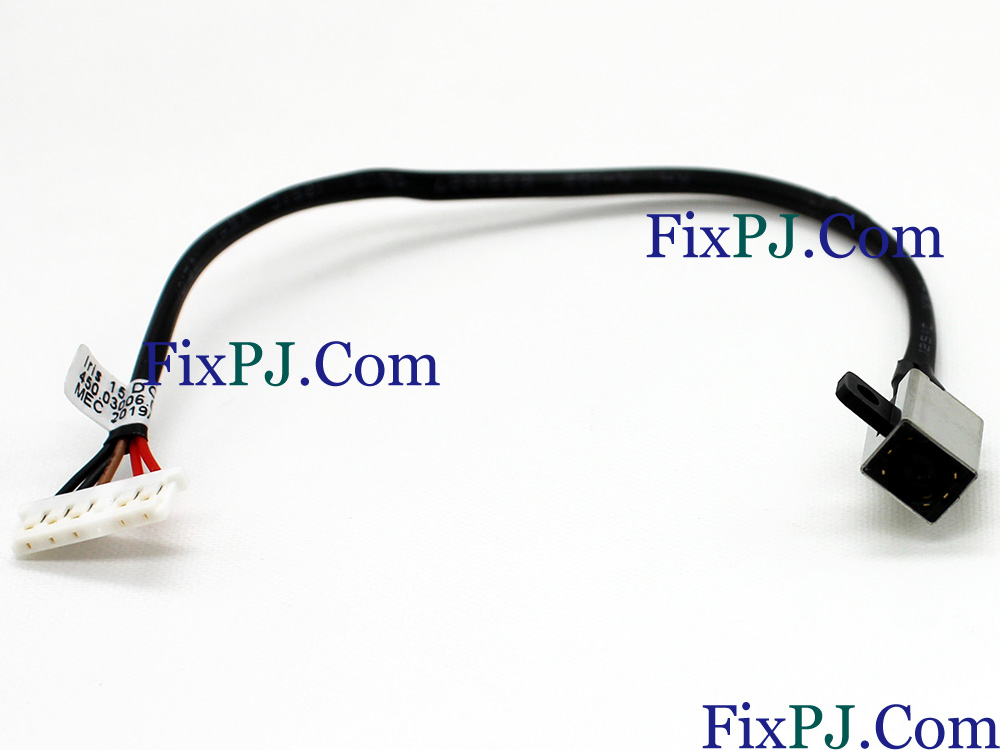 (image for) DC Jack IN Cable for Dell Inspiron 15 3551 3552 3555 3558 3559 P47F DC-IN Power Connector Charging Port