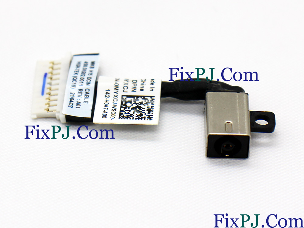 (image for) Dell Inspiron 7500 7501 Vostro 7500 Power Jack DC IN Cable DC-IN Charging Port Connector 0MYXCJ 450.0KG02.0011
