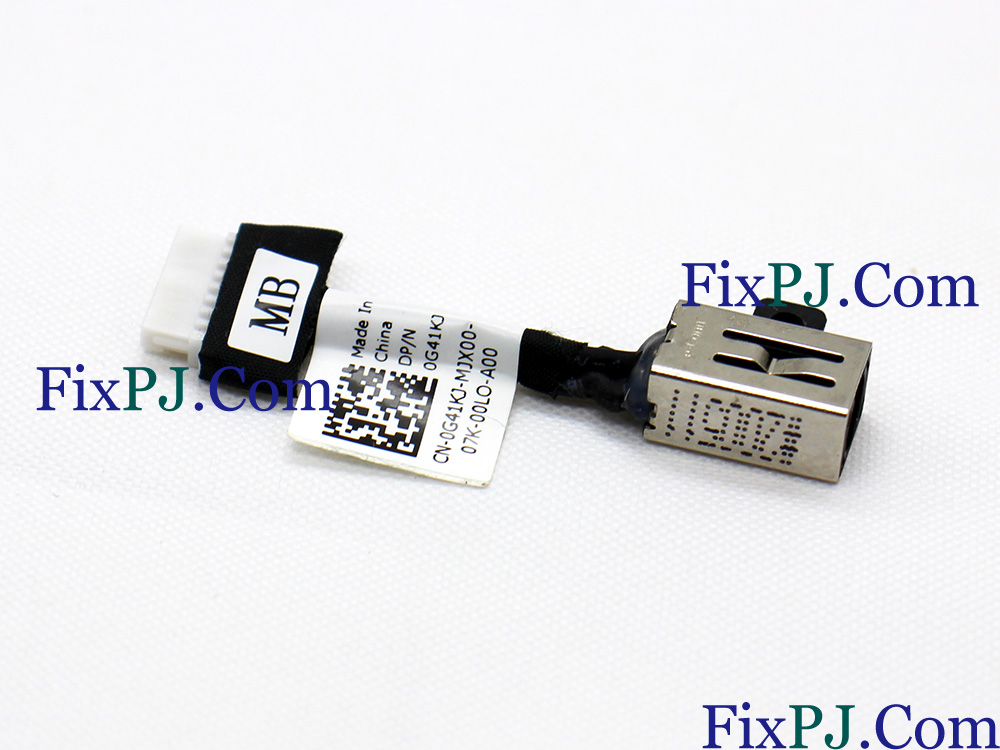 (image for) Dell Inspiron 7300 7400 Power Jack DC IN Cable DC-IN Charging Port Connector G41KJ 0G41KJ Nakia14 450.0KW03.0001
