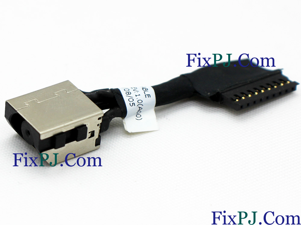 (image for) Dell G3 3579 3779 Power Jack DC IN Cable Charging Port Connector F5MY1 0F5MY1 DC301011W00 DC301011X00 CAL53/73
